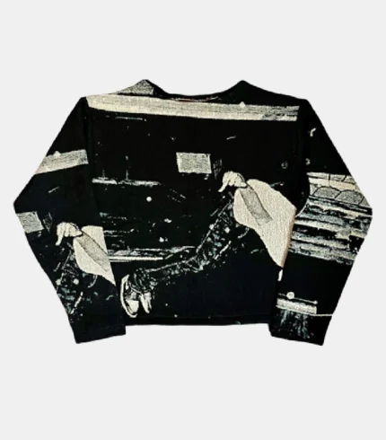 CARTI WOVEN TAPESTRY SWEATER (2)