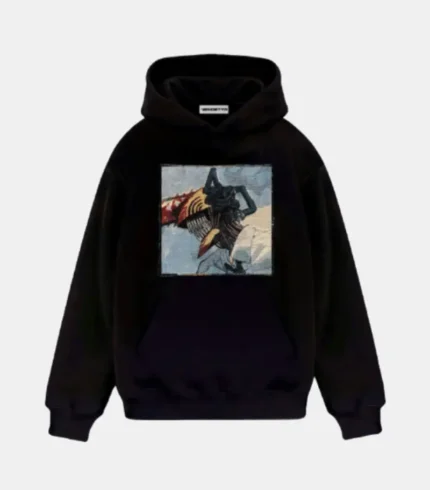 CHAINSAW MAN TAPESTRY HOODIE (1)
