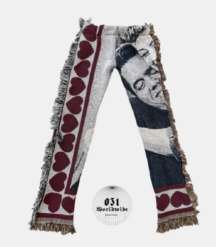 “I Love Lucy” Woven Tapestry Pants (2)